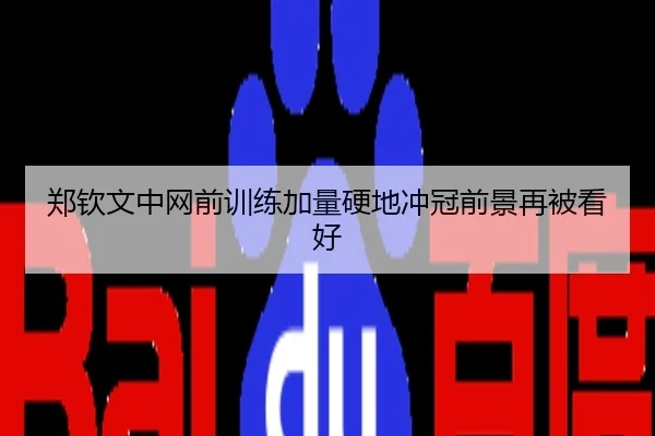 郑钦文中网前训练加量硬地冲冠前景再被看好
